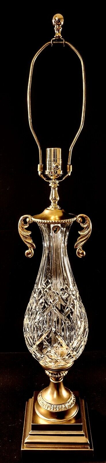 Waterford Westfield Flawless Fine Cut Crystal Lamp