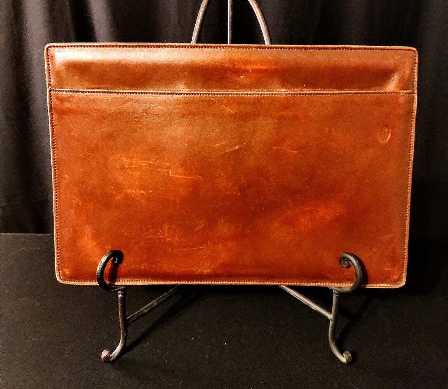 Vintage Hartmann Leather Attaché Burgundy Briefcase - Great Pre-Loved Condition!