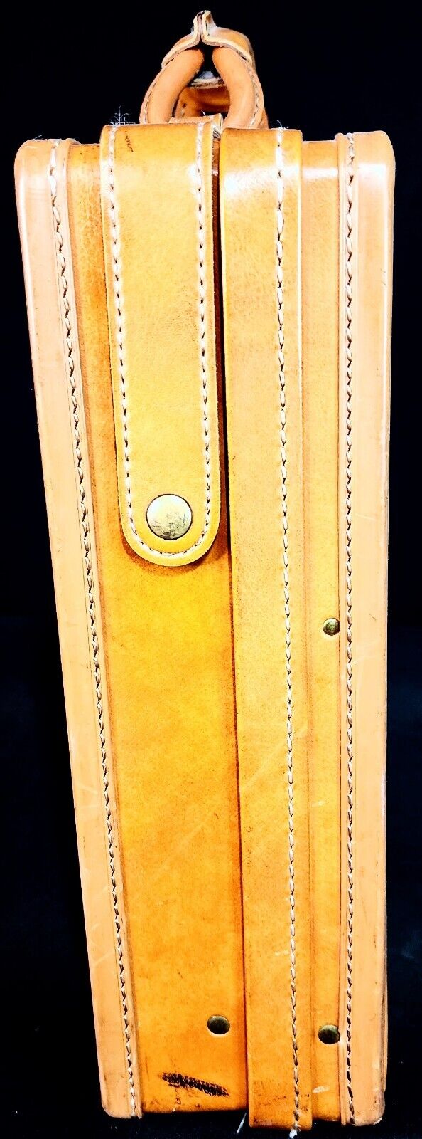 Hartmann Belting Leather Briefcase Case - NOS - with Hartmann Leather Binder