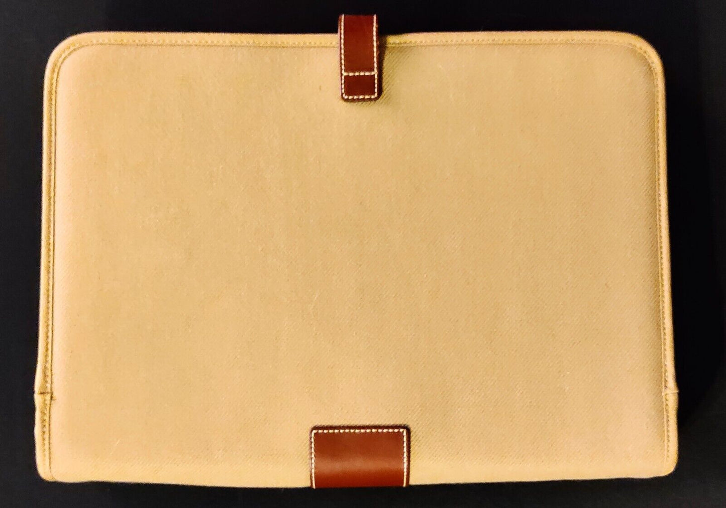 Hartmann Padded Laptop Case - Hand Stitched Leather Appointed Brushed Hardware