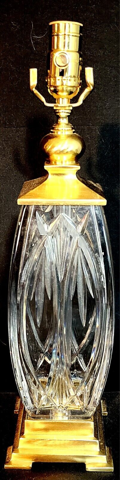 Waterford Waterford Crystal Versailles Finn Single Lamp Mint Condition