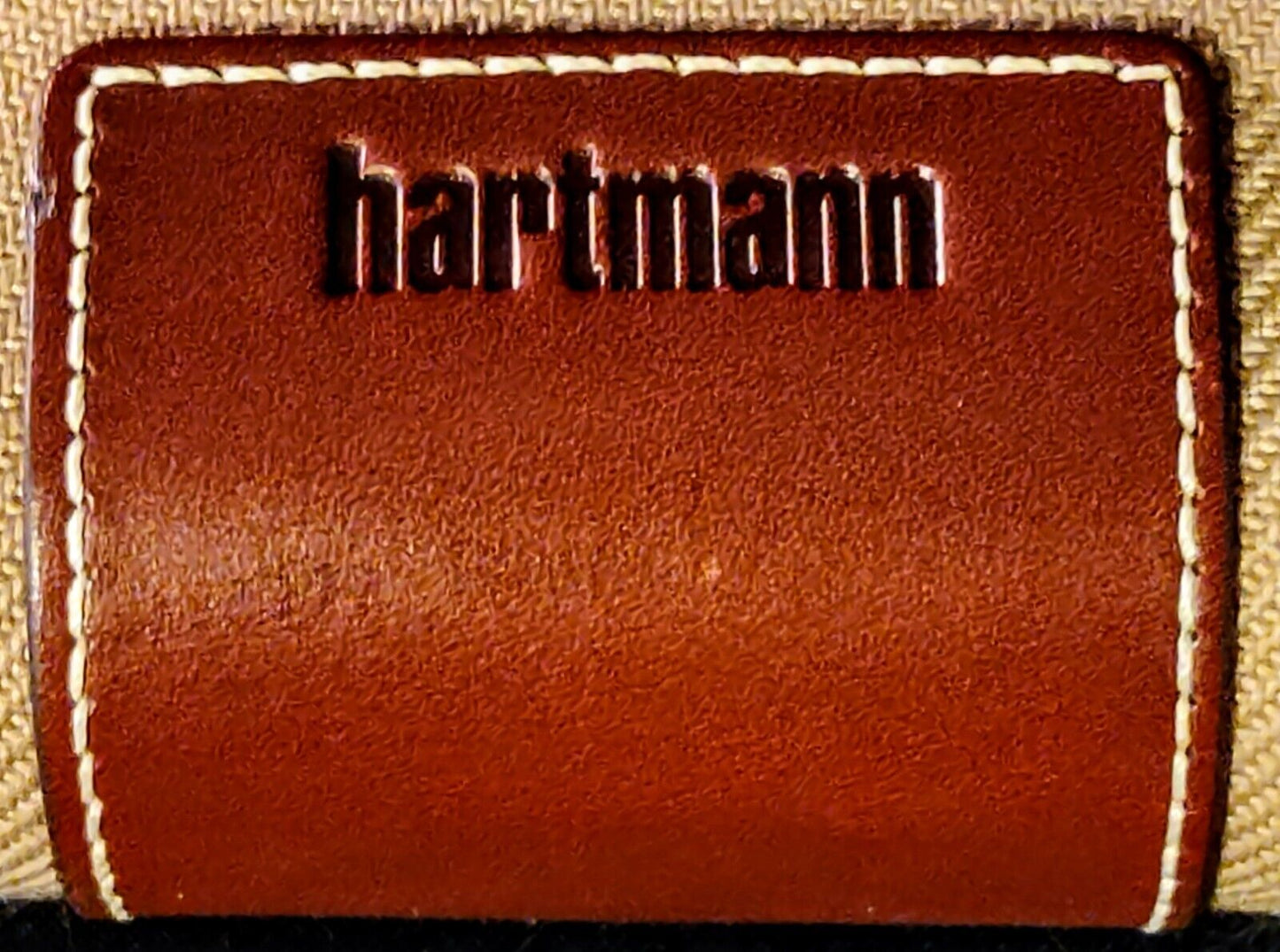Hartmann Padded Laptop Case - Hand Stitched Leather Appointed Brushed Hardware