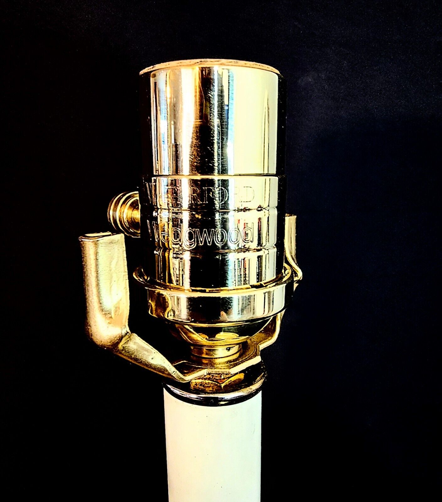 Waterford Medium Sized Table lamps with Genuine Waterford Sockets - NOS!