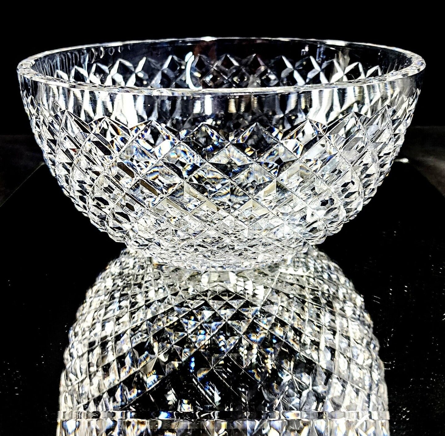 Waterford Alana 8 Inch Fine Cut Crystal - Exquisite Piece - FREE SHIPPING!