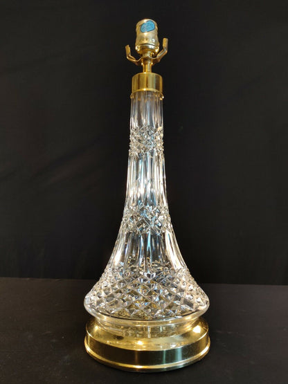 Waterford Lismore Lamp -  Fine Hand Blown & Cut Irish Crystal - Absolutely Mint!