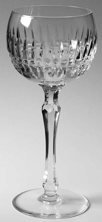 Dominique By Bayel Fine Cut Crystal Wine Hock Glass