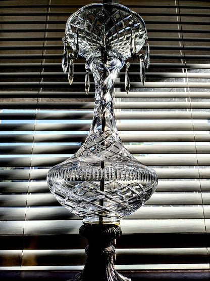 Fredrick Cooper Chicago Massive 42 7/8 Inch Fine Cut Crystal Table Lamp