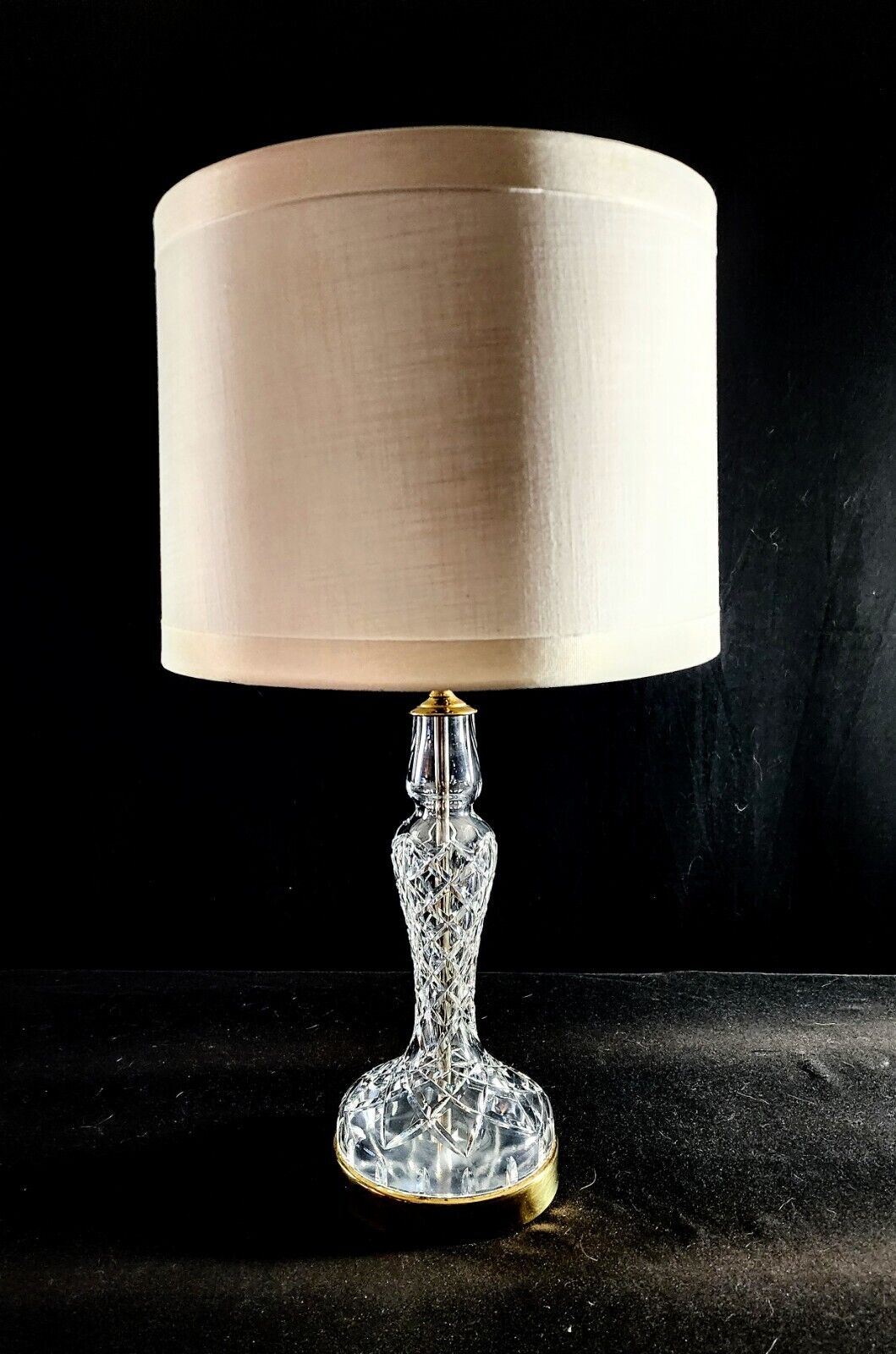 Waterford Evanwood Fine Cut Crystal Lamp - ABSOLUTELY FLAWLESS!