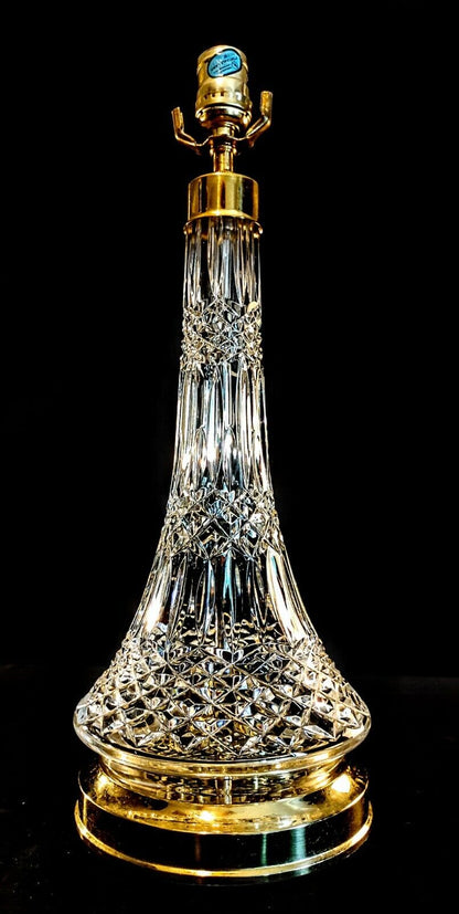 Waterford Lismore Lamp -  Fine Hand Blown & Cut Irish Crystal - Absolutely Mint!