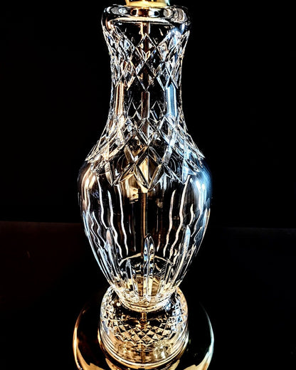 Waterford Crystal Lamp Model 1640 Fine Irish Crystal  - FREE SHIPPING!