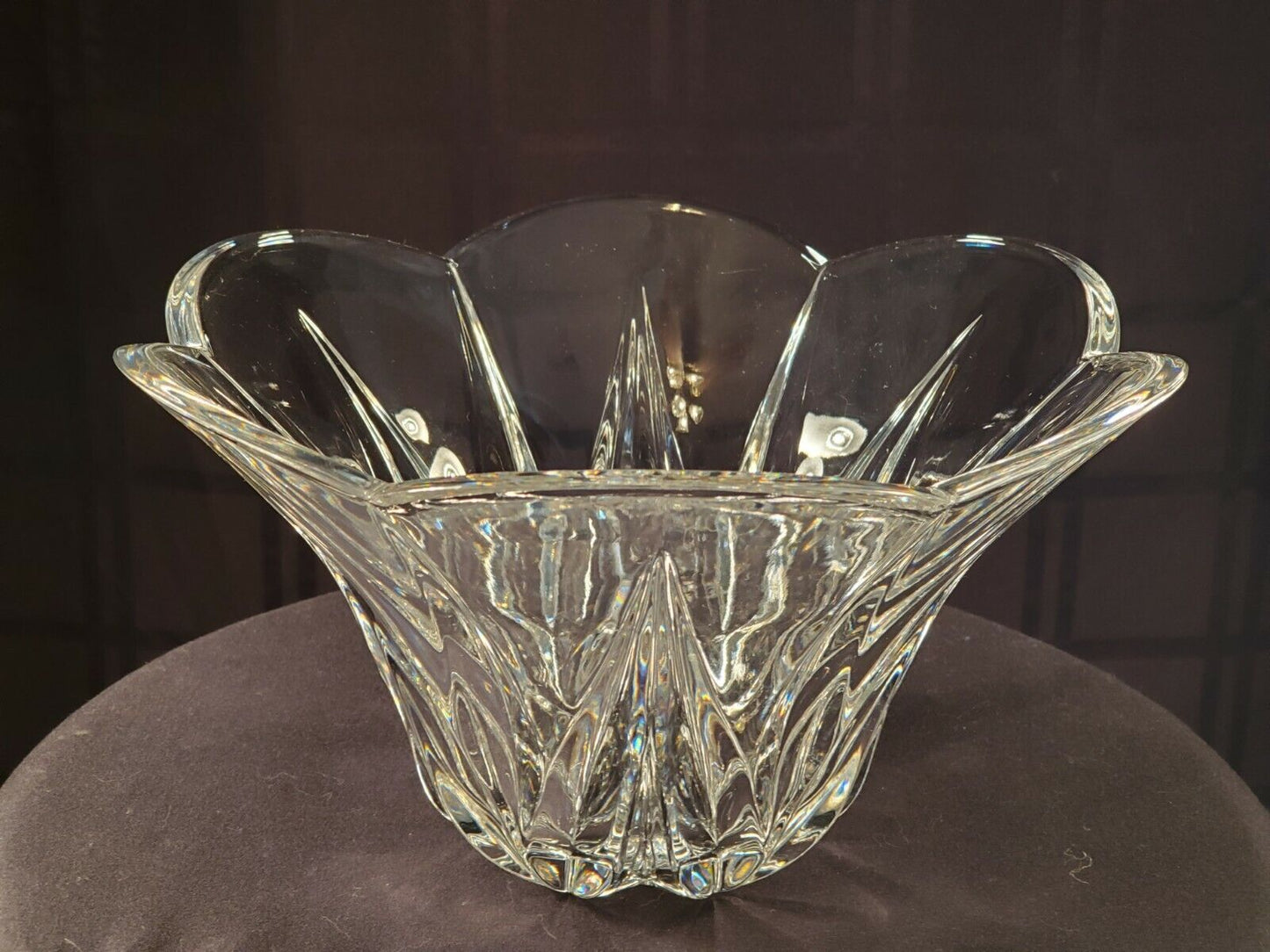 Lenox Fine Cut Crystal 9 inch Service Bowl