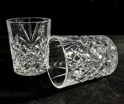 Waterford Hospitality Style Solid Fine Cut Crystal Old Fashioned Tumbler