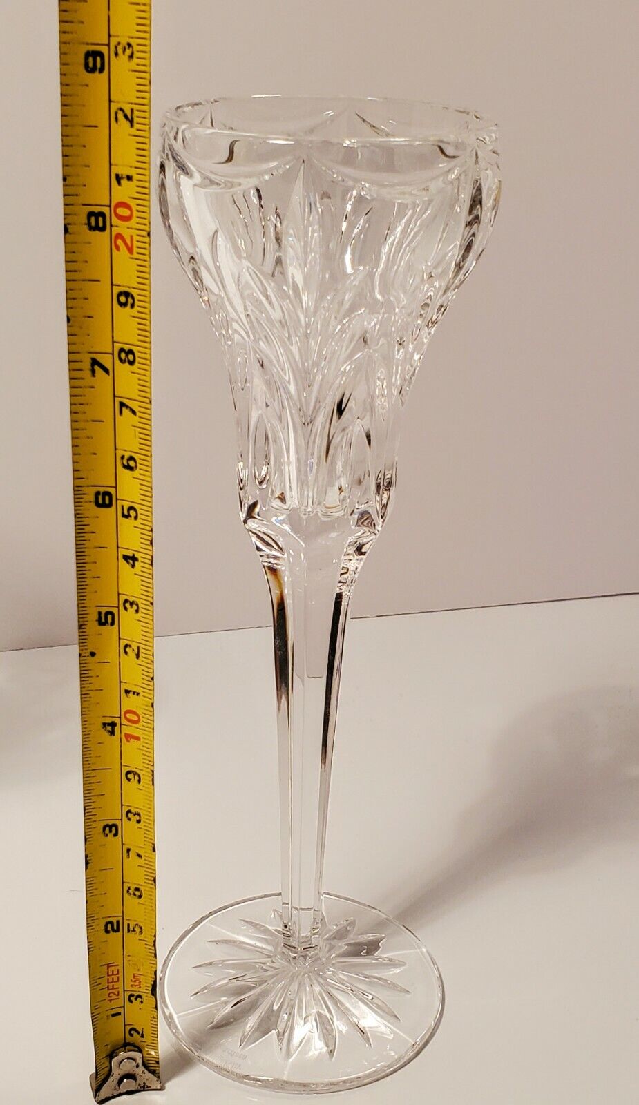 Set of 2 Waterford Fine Cut Crystal  8 1/2” Candlesticks - Brand New w/o Box!!!