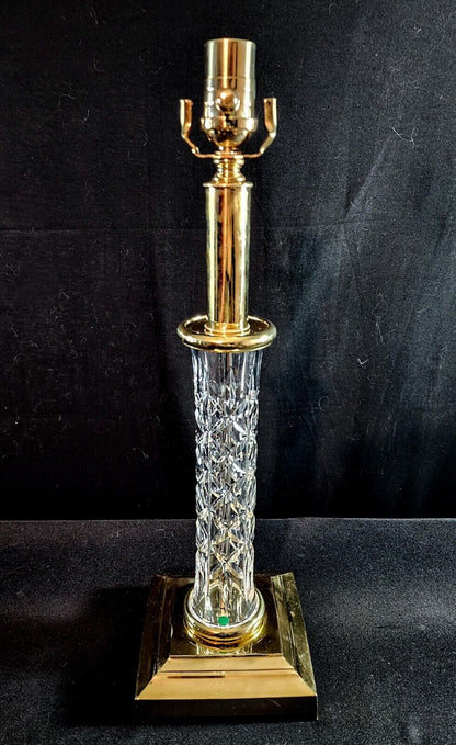 Waterford Killarney (Kinsale) Fine Cut Crystal Candlestick Buffet  - BRAND NEW!