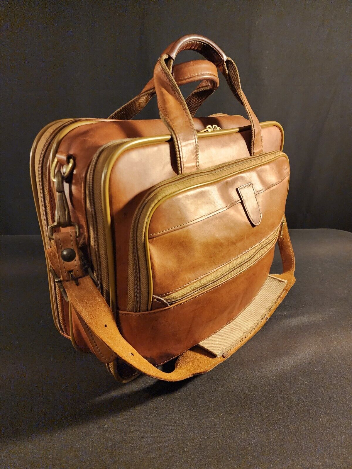 Hartmann Shoulder Attaché Case And Small Overnight Bag - Retails at $3,000!