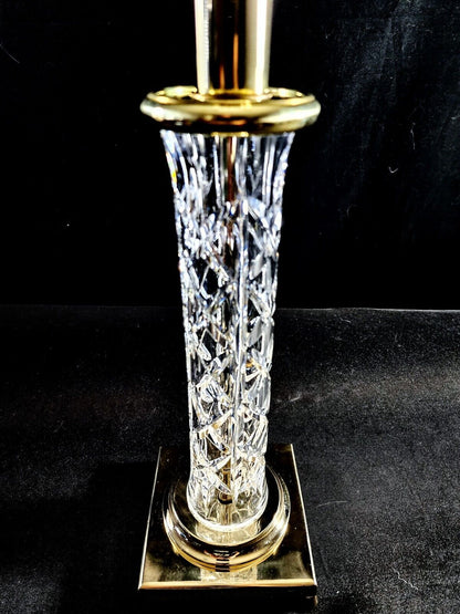 Waterford Killarney (Kinsale) Fine Cut Crystal Candlestick Buffet  - BRAND NEW!