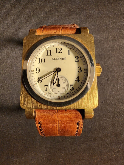 Men’s Allenby & Co Savannah Watch Model 94214 Square - MINT CONDITION!