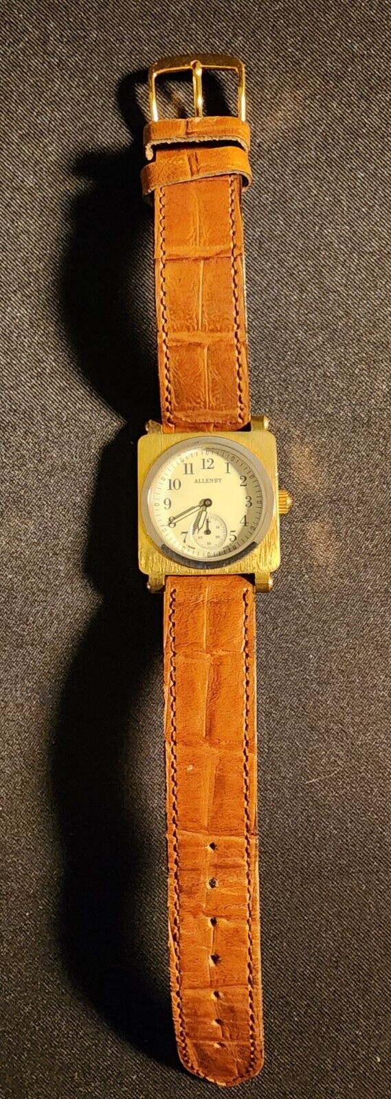 Men’s Allenby & Co Savannah Watch Model 94214 Square - MINT CONDITION!