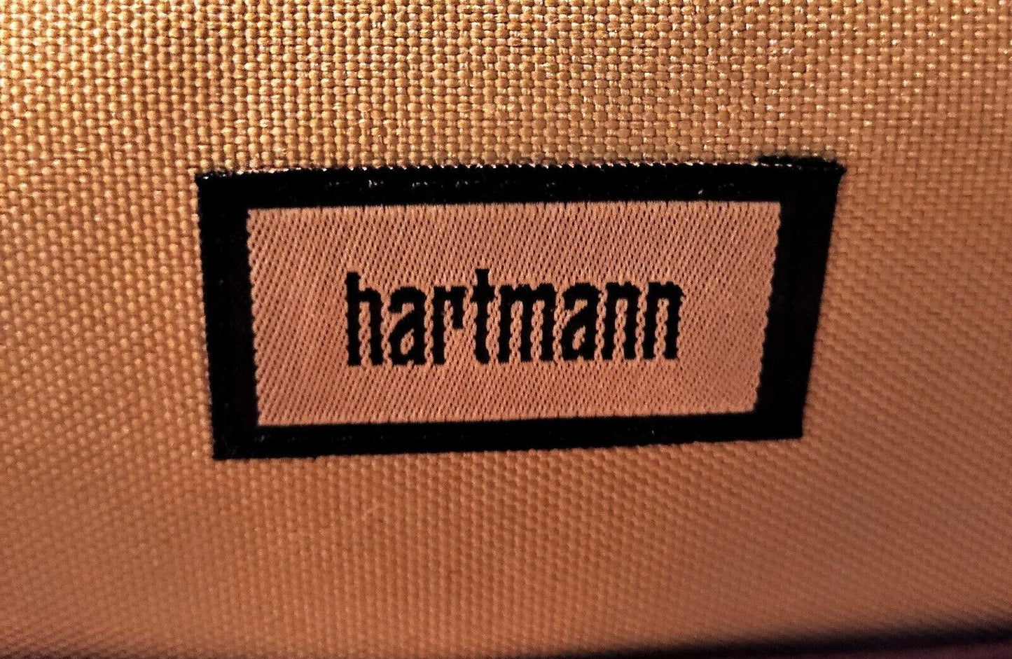 Hartmann Belting Leather Dark Brown Attaché Case With Carry Strap & Locking Key