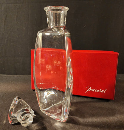 Baccarat Vosges Three-Sided Fine Crystal Decanter - Brand New!