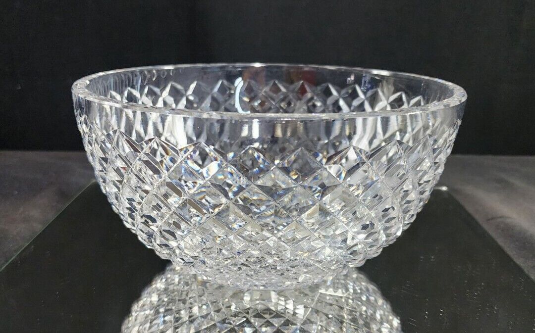 Waterford Alana 8 Inch Fine Cut Crystal - Exquisite Piece - FREE SHIPPING!