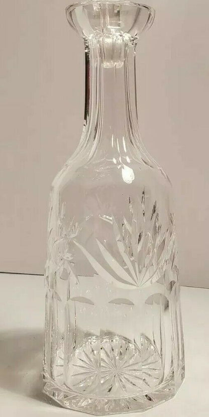 Waterford Cathedral Window Fine Cut Crystal Decanter ~ 12 3/4" - Mint Condition