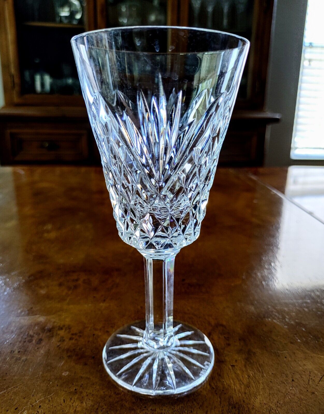 Brand New Tyrone Fine Cut Antrimn Irish Crystal Goblets - Absolutely Mint NOS !