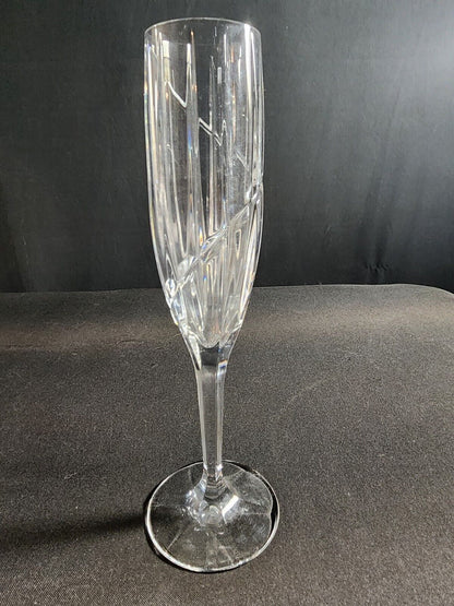 Mikasa Crystal Uptown Fine Crystal Champagne Flute - 9.5 Inches Tall !