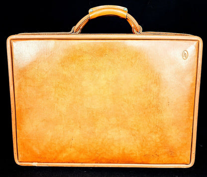 Hartmann Belting Leather Briefcase Case - NOS - with Hartmann Leather Binder