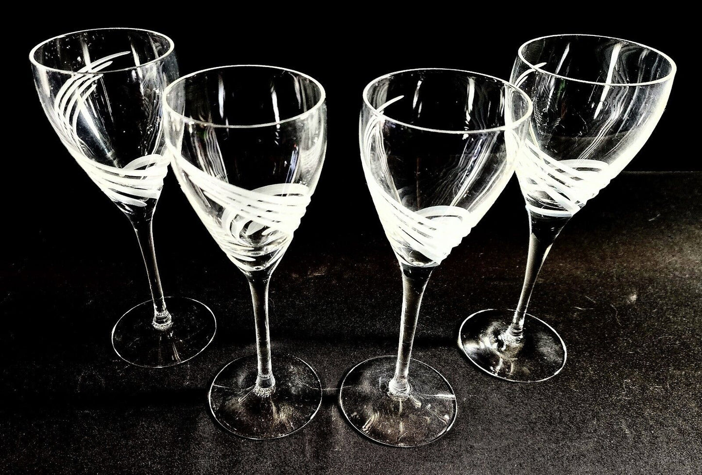 Lenox Windswept Wine Glasses - Brand New Old Stock