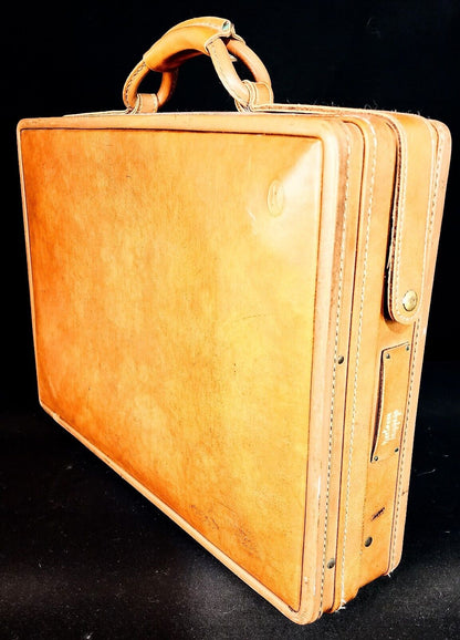 Hartmann Belting Leather Briefcase Case - NOS - with Hartmann Leather Binder