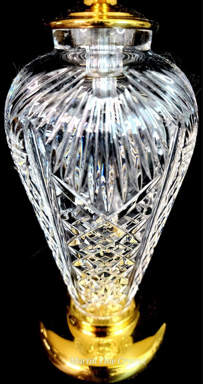 Waterford Millennium Fine Cut Crystal Table Lamp - Brilliant!