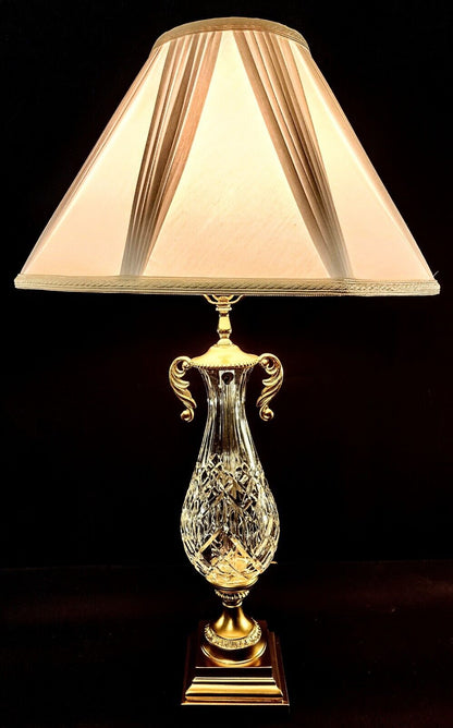 Waterford Westfield Flawless Fine Cut Crystal Lamp