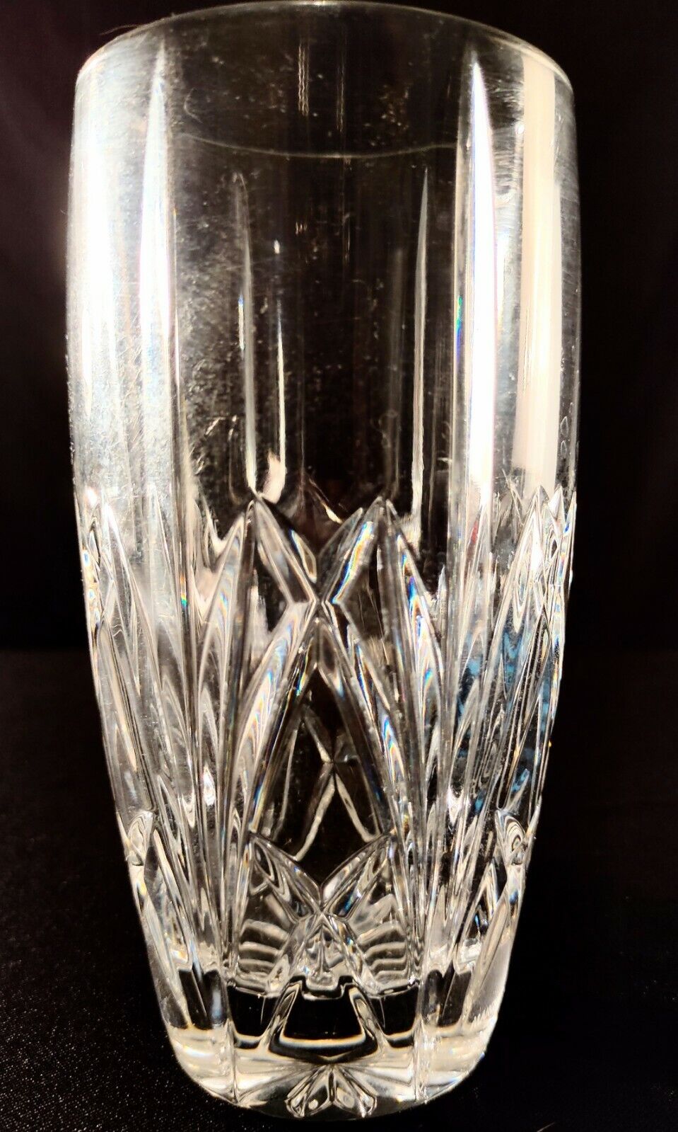 Waterford Highball Fine Cut Crystal Glass - 5 3/4 Inches Tall