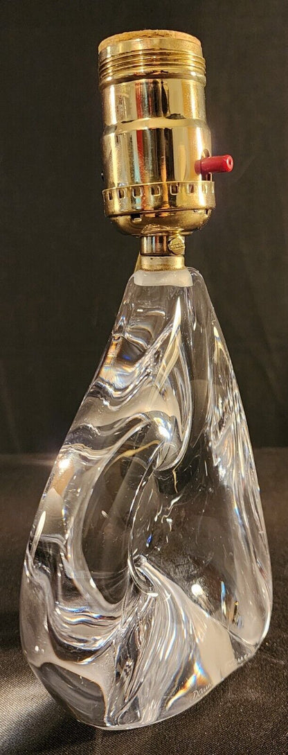 Daum French Crystal Lamp - 1950's Genuine Model 2 - Absolutely Mint Condition!