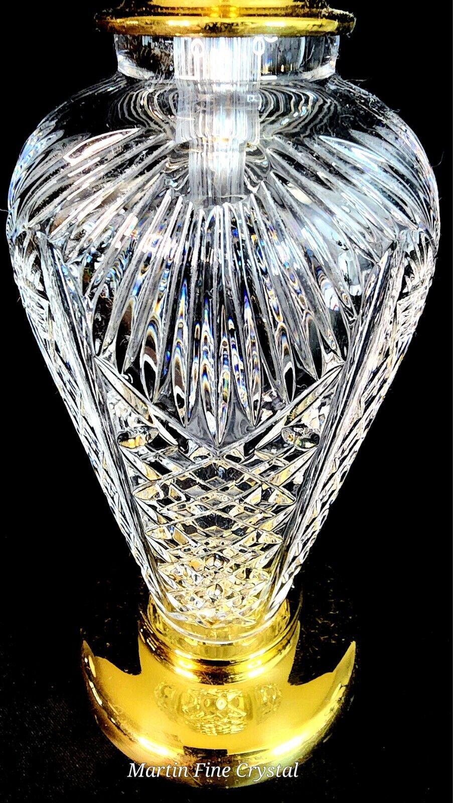 Waterford Millennium Fine Cut Crystal Table Lamp - Brilliant!