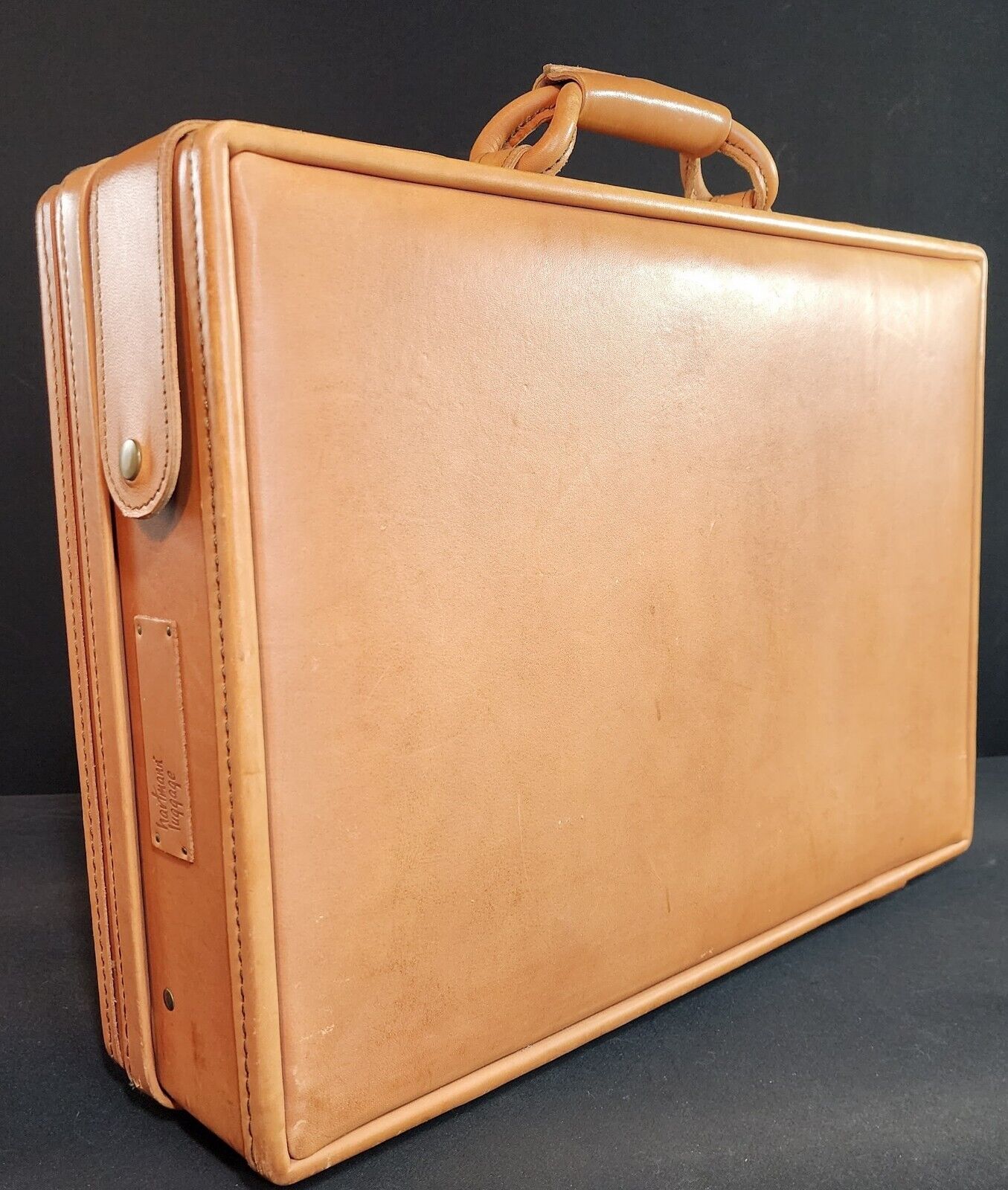 Hartmann Fine Belting Leather Briefcase Attaché Case - New Old Stock!!!