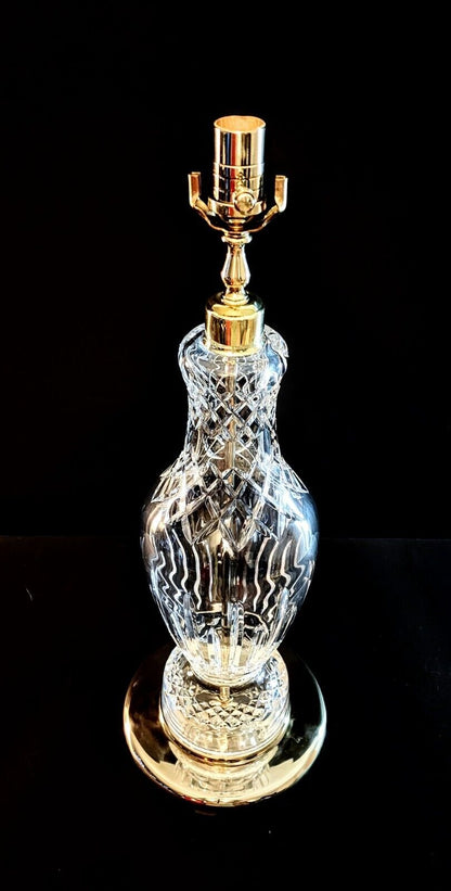 Waterford Crystal Lamp Model 1640 Fine Irish Crystal  - FREE SHIPPING!