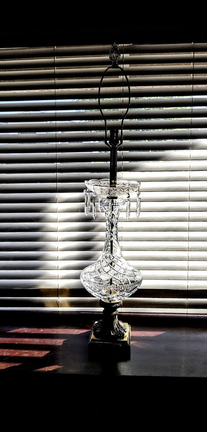 Fredrick Cooper Chicago Massive 42 7/8 Inch Fine Cut Crystal Table Lamp