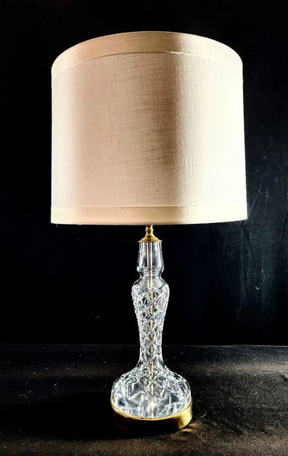 Waterford Evanwood Fine Cut Crystal Lamp - ABSOLUTELY FLAWLESS!