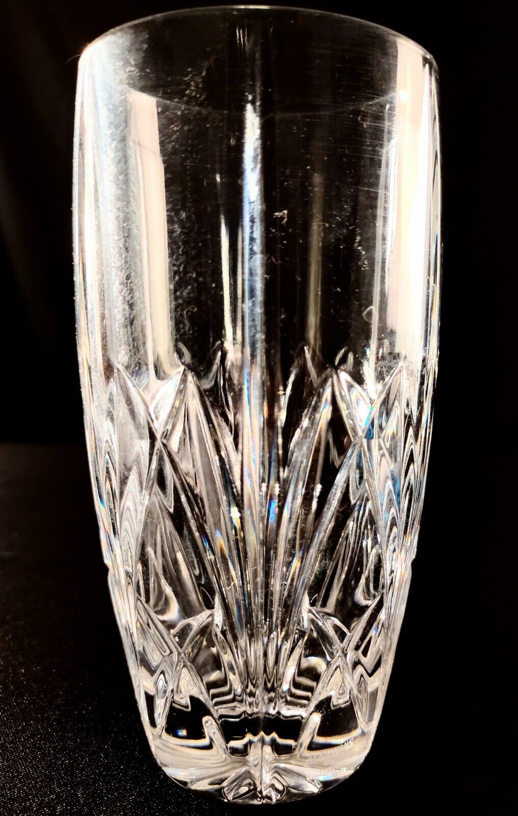 Waterford Highball Fine Cut Crystal Glass - 5 3/4 Inches Tall