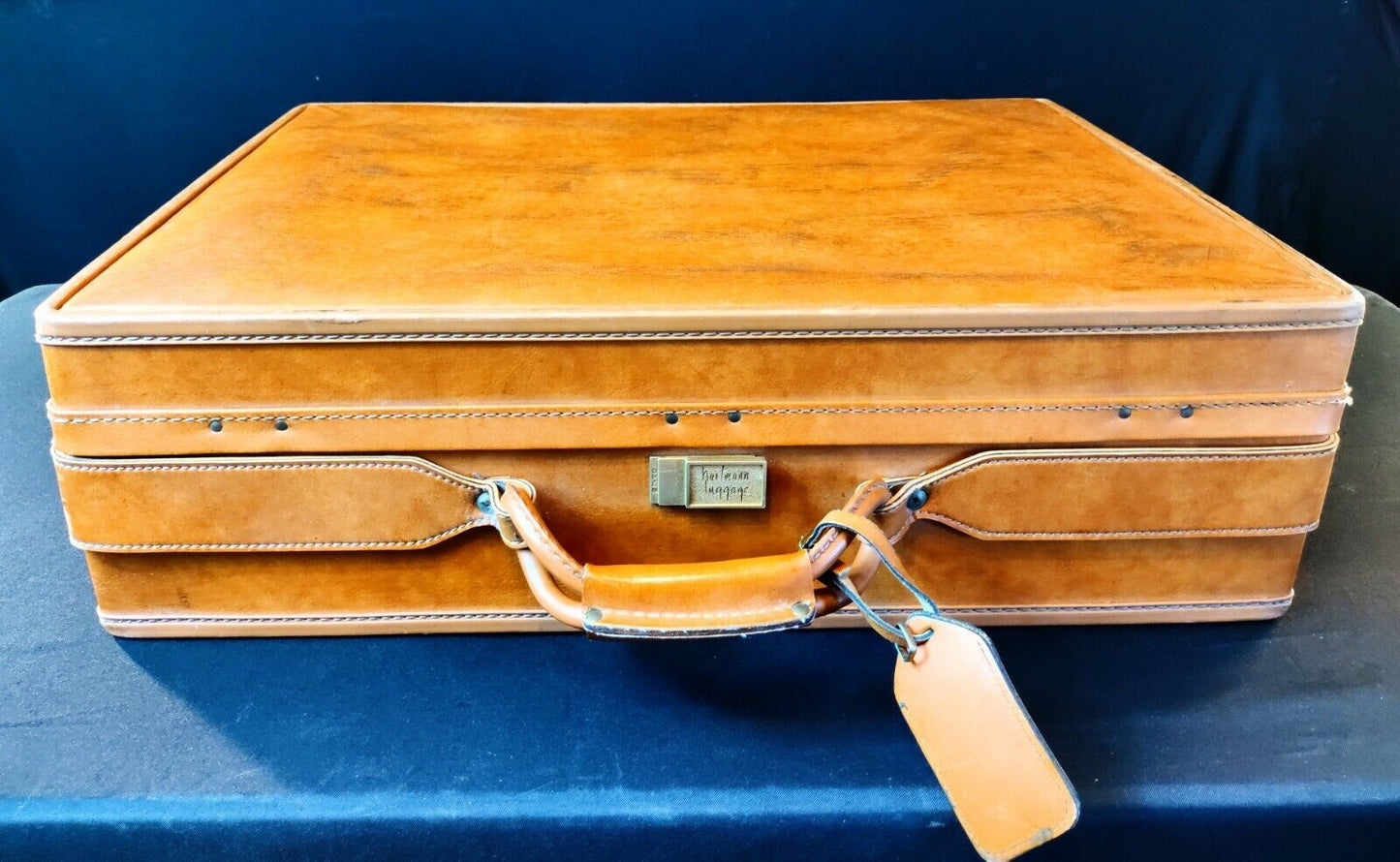 Hartmann Vintage Belting Leather Luxury Luggage Set of Three - Great Condition!