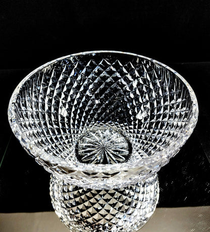 Waterford Alana 8 Inch Fine Cut Crystal - Exquisite Piece - FREE SHIPPING!