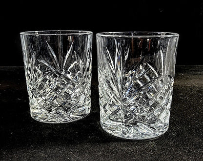 Waterford Hospitality Style Solid Fine Cut Crystal Old Fashioned Tumbler