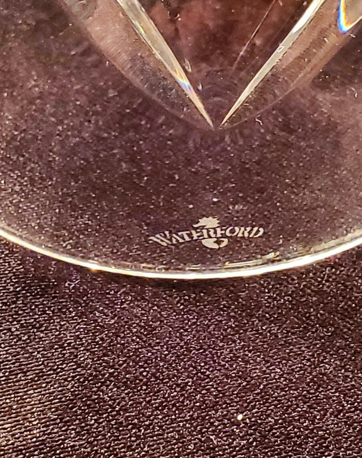 Waterford crystal vintage Christmas bell 1999 Joy to the World - MINT!!