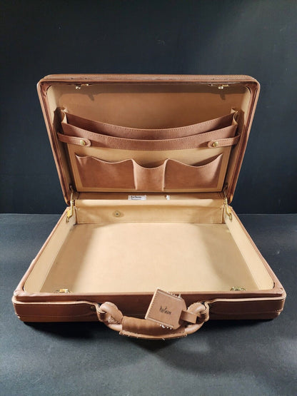 BRAND NEW Hartmann Belting Leather Briefcase Attaché Case - New Old Stock!!!